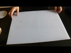 Largo 1-50m Hoja de caucho de silicona 1mm 1.25-1.50g/Cm3 Gravedad específica