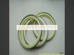 Tamaño blanco de las lavadoras de la goma de silicona de la PU o del negro NBR modificado para requisitos particulares