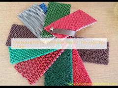 Lámina de goma industrial de PVC con respaldo sólido, longitud de 12 a 15 m, fácil de limpiar