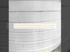 Buen sellado Empaquetadura de PTFE diseñada para resistencia a altas temperaturas, lo que garantiza una eficiencia y confiabilidad de sellado óptimas