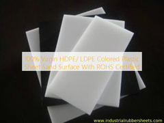 Lámina de plástico coloreada 100% virgen de HDPE/LDPE con superficie arenada y certificación ROHS