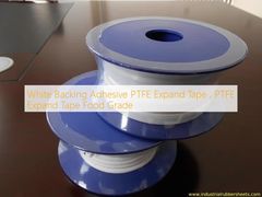 Cinta expandida de PTFE adhesiva con respaldo blanco, Cinta expandida de PTFE de grado alimenticio