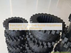 Acoplamiento de poliuretano de goma para engranajes 3J - 11J de color negro para compresor de aire