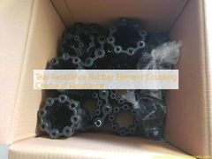 Resistencia al desgarramiento Elemento de acoplamiento de caucho Resistencia química