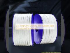 0.7-1.0g/Cm3 Densidad Ptfe Cinta de juntas Resistencia a la corrosión