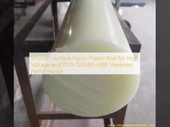 Superficie lisa Varilla de plástico de nylon para alta tensión y rendimiento de dureza R110-120M91-M88