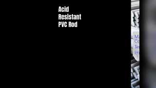 Varilla de PVC 10-300 mm resistente a ácidos y álcalis