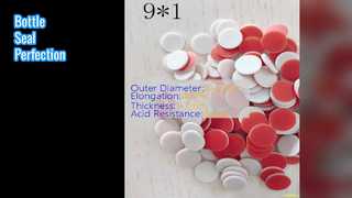 Arandela de silicona PTFE para botellas Sello de alta temperatura