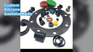 Juntas de arandelas de silicona personalizadas hechas a pedido