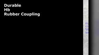 Acoplamiento de caucho Hb para ejes industriales