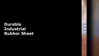 Hoja de caucho industrial 0,5-100 mm resistente al ozono