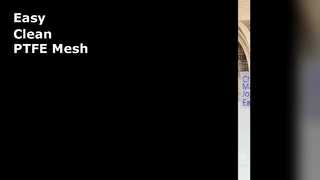 Malla PTFE Blanca 10x10mm Fácil Limpieza