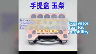 Temporeros de presión del equipo del sello del anillo tórico del excavador resistentes