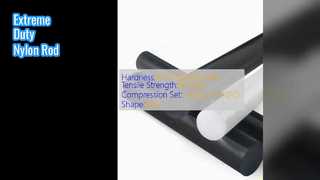 Varilla de nailon de 80 MPa para trabajos extremos