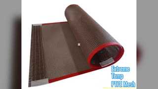 Correa de malla de PTFE Ancho máximo 4 m Alta temperatura