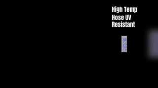 Manguera de alta temperatura 1 mm x 2 mm 100 m resistente a los rayos UV