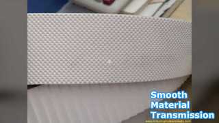 Flujo de material liso antiestático de la banda transportadora de PVC