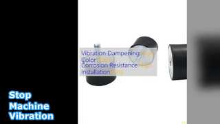 Los soportes de goma duraderos detienen la vibración de la maquinaria