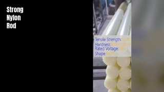 Varilla de nailon de 5 a 300 mm, resistente al desgaste.
