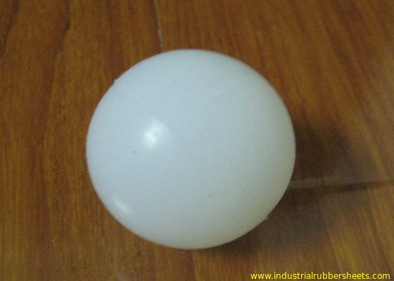 Food Grade Custom Silicone Rubber Ball with 40-80 Shore A Hardness 8Mpa Tensile Strength and 1.25g/cm3 Density