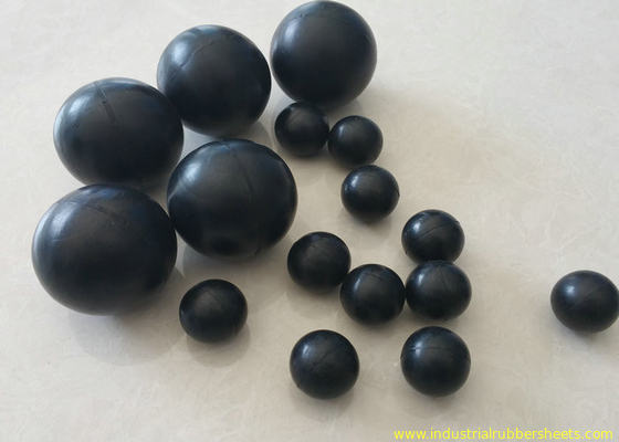 Food Grade Custom Silicone Rubber Ball with 40-80 Shore A Hardness 8Mpa Tensile Strength and 1.25g/cm3 Density