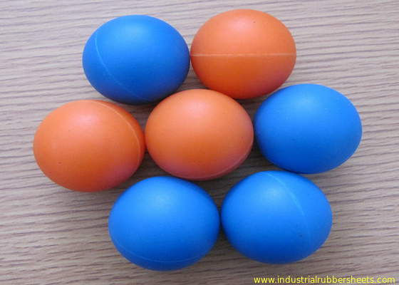 Food Grade Custom Silicone Rubber Ball with 40-80 Shore A Hardness 8Mpa Tensile Strength and 1.25g/cm3 Density