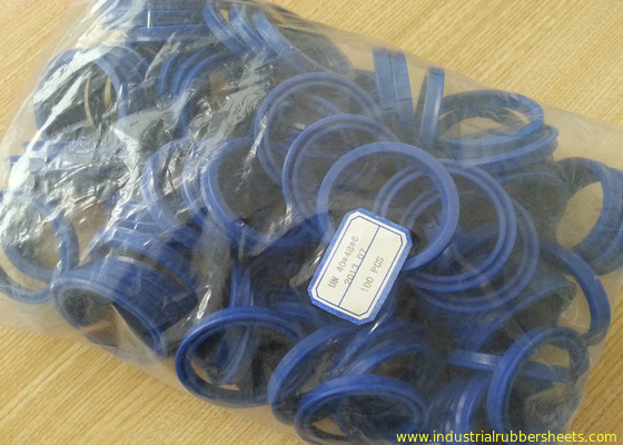 Blue Hydraulic UN Seals with 90 Shore A Hardness and High Quality TPU Material for Rod and Piston