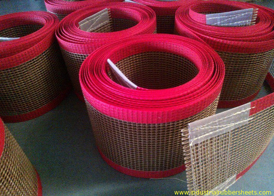 Food Grade PTFE Mesh Conveyor Belt with Chemical Resistance and Permeability for High Temperature Applications