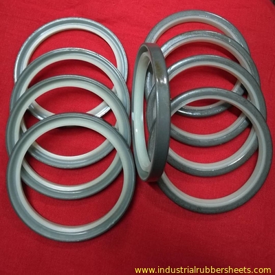 Excavator Bucket Shaft Oil Seal DLI Type Hydraulic Wiper Seal with Steel+PU Lip or NBR Lip in Standard Size