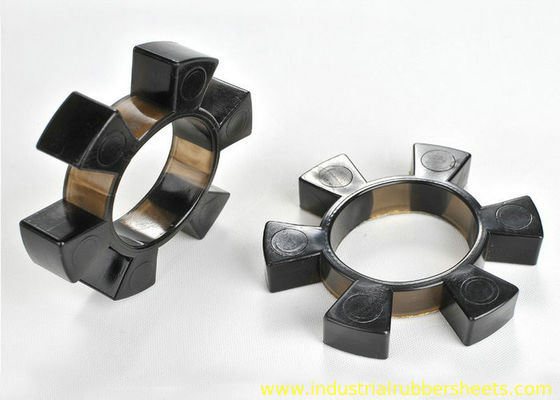 Yellow SBT Polyurethane Coupling , SBR SBT Elastic Spider Coupling