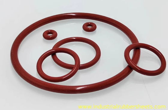 Food Grade Silicone O Ring 60 Shore A -30°C to +200°C