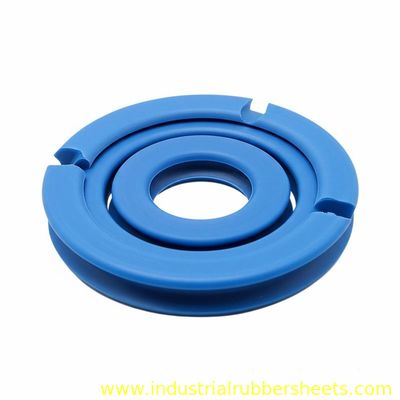Blue Hydraulic UN Seals with 90 Shore A Hardness and High Quality TPU Material for Rod and Piston