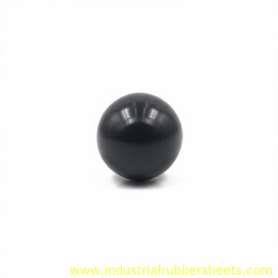 Food Grade Custom Silicone Rubber Ball with 40-80 Shore A Hardness 8Mpa Tensile Strength and 1.25g/cm3 Density