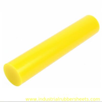Yellow Polyurethane Rod with 120°C Working Temperature, 300-500mm Length, and Corrosion Resistant Properties