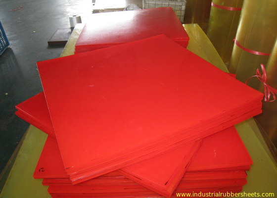 Hojas plásticas para la fabricación de papel, hojas rojas del poliuretano Bendable de la Virgen de la PU