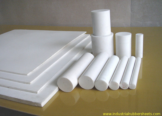 Hoja moldeada o raspada de PTFE, hoja plástica del PTFE anti de la corrosión para el sello/la junta