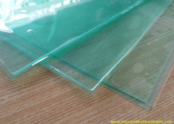 La hoja transparente el 1.2MM 10 de la goma de silicona del super suave apuntala A, cojín del silicio