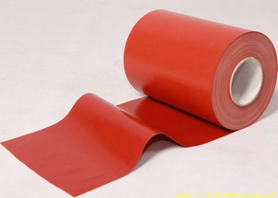 20 - tela revestida de la fibra de vidrio de la longitud PTFE del 100m con ignífugo para la construcción, color rojo