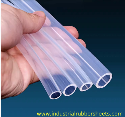 Tubo de silicona extruido transparente personalizado OEM ODM