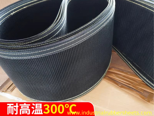 Cinturón de malla de PTFE resistente a temperaturas de hasta 260 °C para microondas