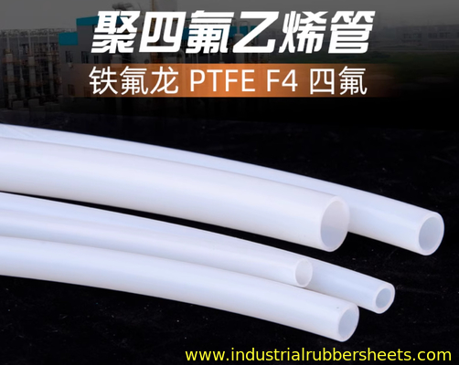 Id1mm X Od2mm X 100m manguera de PTFE blanca para alta temperatura