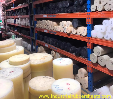50 KJ/m2 Resistencia al impacto Varilla de plástico de nylon para aplicaciones industriales