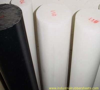 Tenacidad Rod plástico de nylon, barra de la baja temperatura del HDPE PE de la longitud de 1 - de los 2m