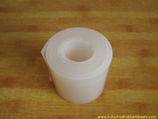 Hoja de goma de silicona transparente con superficie lisa y alta resistencia al desgarro para alimentos Densidad de 1.25-1.5 g/cm sup3