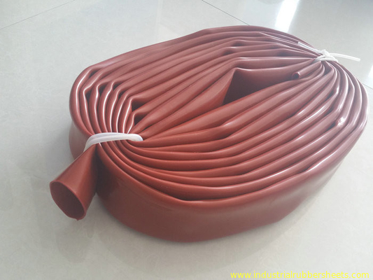 Protuberancia roja del tubo del silicón de la manga del silicón para la longitud del máximo los 2m del rodillo de la corona