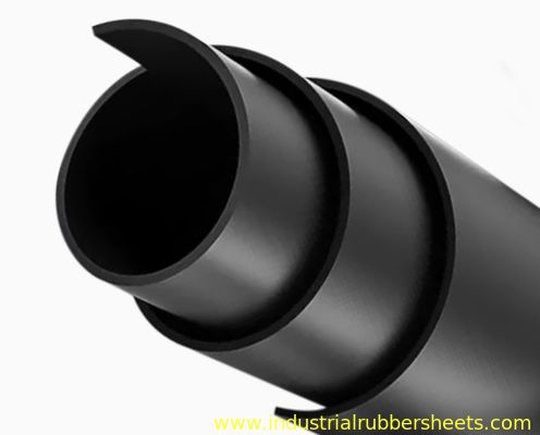 Lámina de caucho natural con dureza 35, longitud de 1.0-20m y excelente resistencia a la intemperie para uso industrial