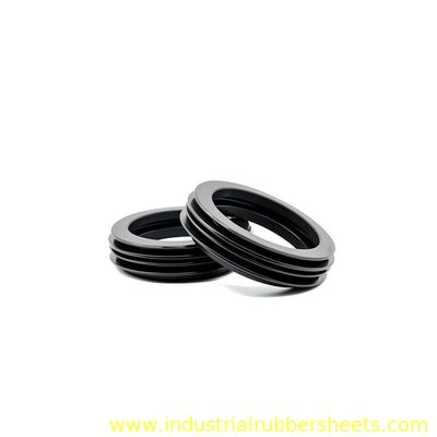 Excavator Bucket Shaft Oil Seal DLI Type Hydraulic Wiper Seal with Steel+PU Lip or NBR Lip in Standard Size