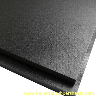 Black Industrial Rubber Sheet with 80 Shore A Hardness 6-12Mpa Tensile Strength and FDA Grade Certification