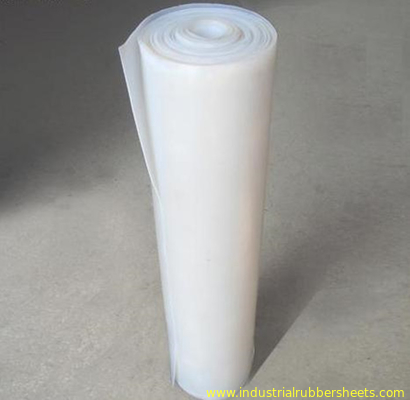 Grueso de goma blanco de la hoja de la categoría alimenticia del 100%/de la hoja 0.1-50m m de la junta del silicón