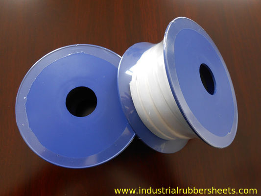 Cintas adhesivas de PTFE de color blanco de grado alimenticio con adhesivo de un lado para sello industrial